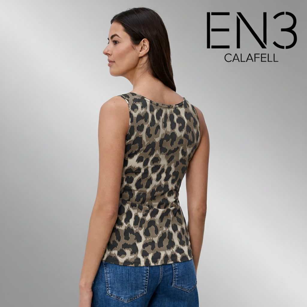 STREET ONE TOP ESTAMPADO ANIMAL PRINT