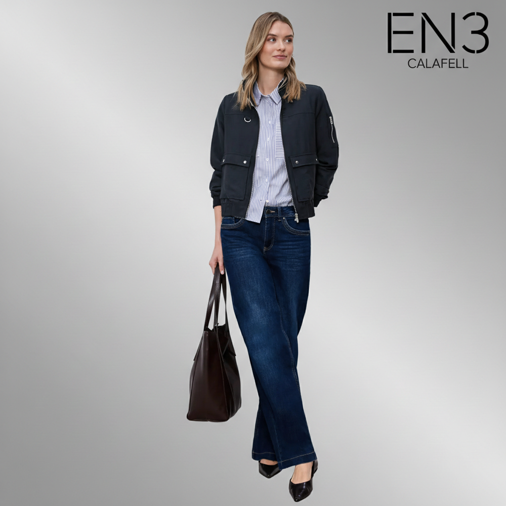 EN3CALAFELL CAZADORA CON CINTURA ELASTICA STREET ONE