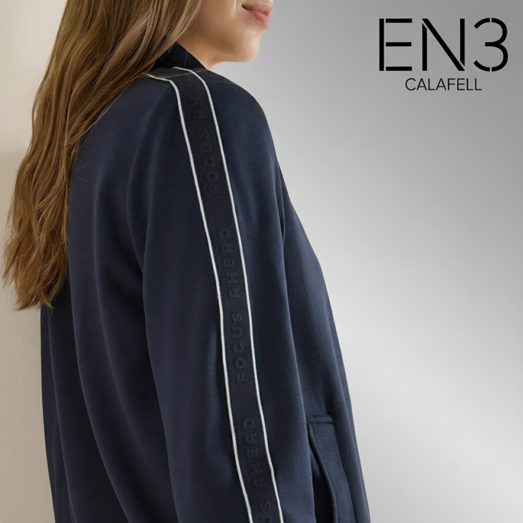 EN3CALAFELL SUDADERA DEPORTIVA CECIL CON CINTA EN MANGAS