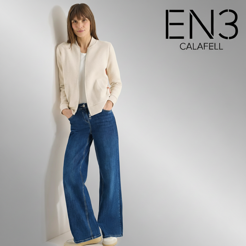 EN3CALAFELL SUDADERA DE PUNTO ESTILO BOMBER CECIL