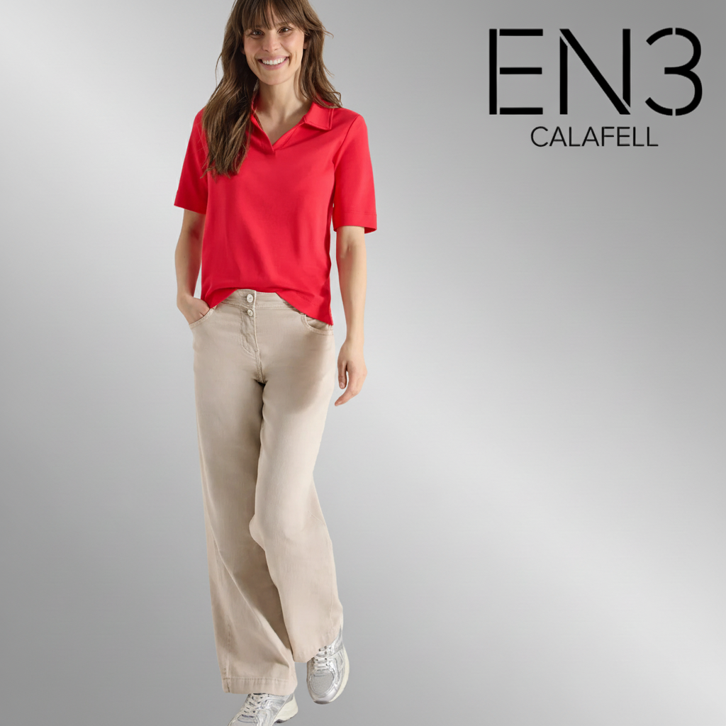 CECIL CAMISETA POLO DE ALGODON ESTILO DEPORTIVO
