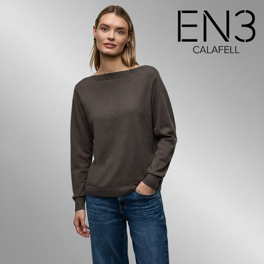 EN3CALAFELL JERSEY MARRON STREET  ONE