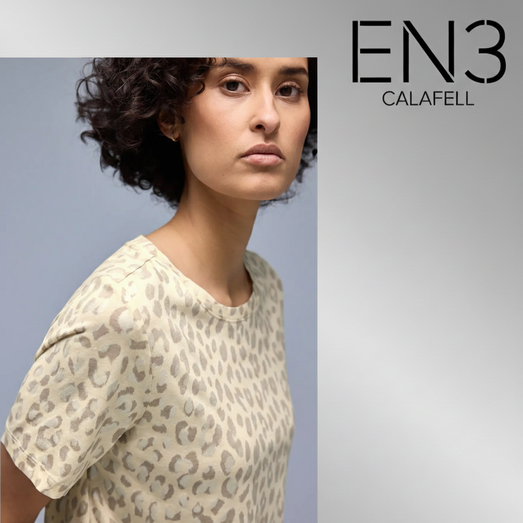 EN3CALAFELL CAMISETA STREET ONE ESTAMPADO ANIMAL PRINT