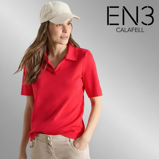 CECIL CAMISETA POLO DE ALGODON ESTILO DEPORTIVO