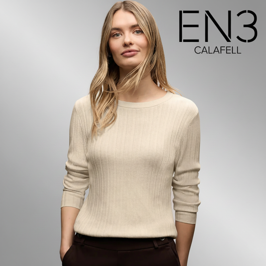 EN3CALAFELL JERSEY PUNTO FINO STREET ONE  BEIGE