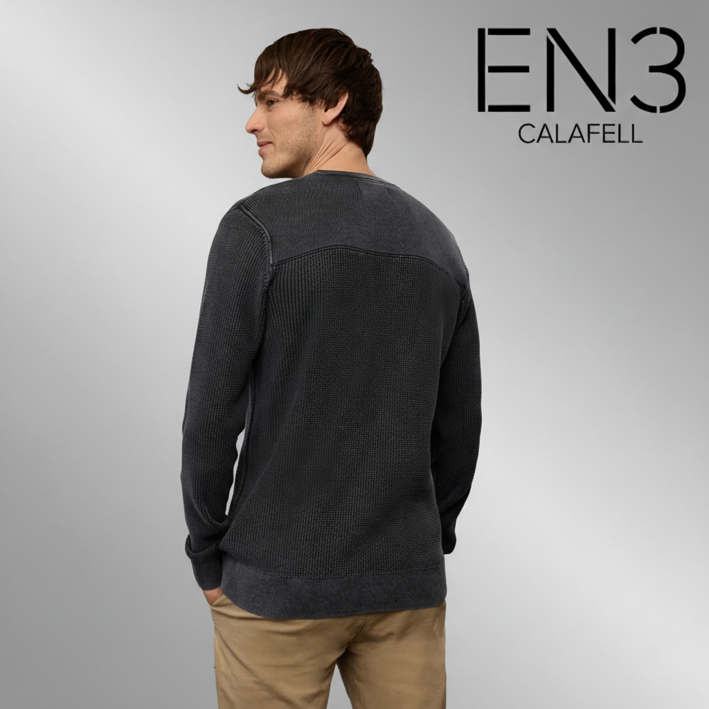EN3CALAFELL JERSEY STREET ONE EFECTO LAVADO NEGRO