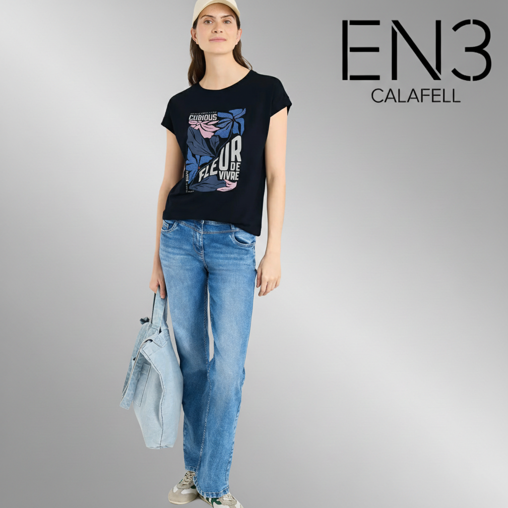EN3CALAFELL CAMISETA ESTAMPADA CECIL
