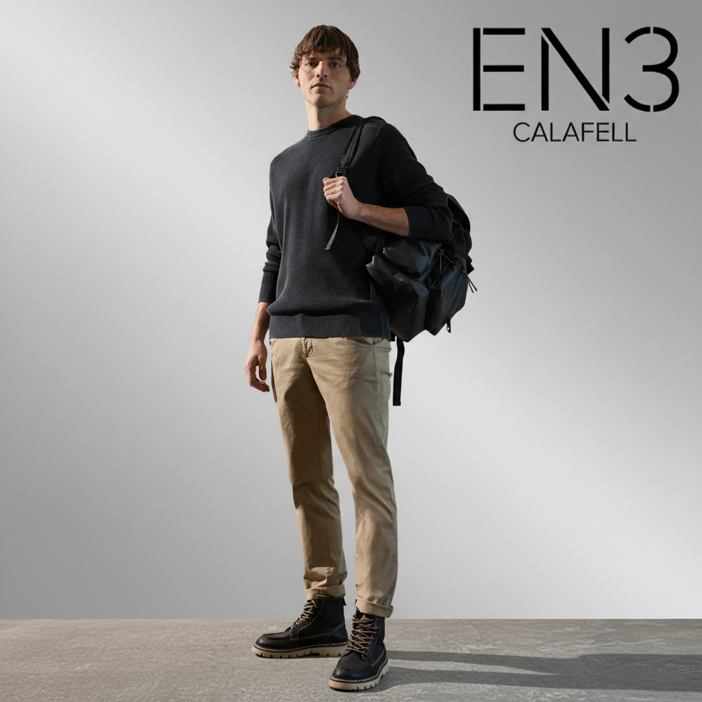 EN3CALAFELL JERSEY STREET ONE EFECTO LAVADO NEGRO