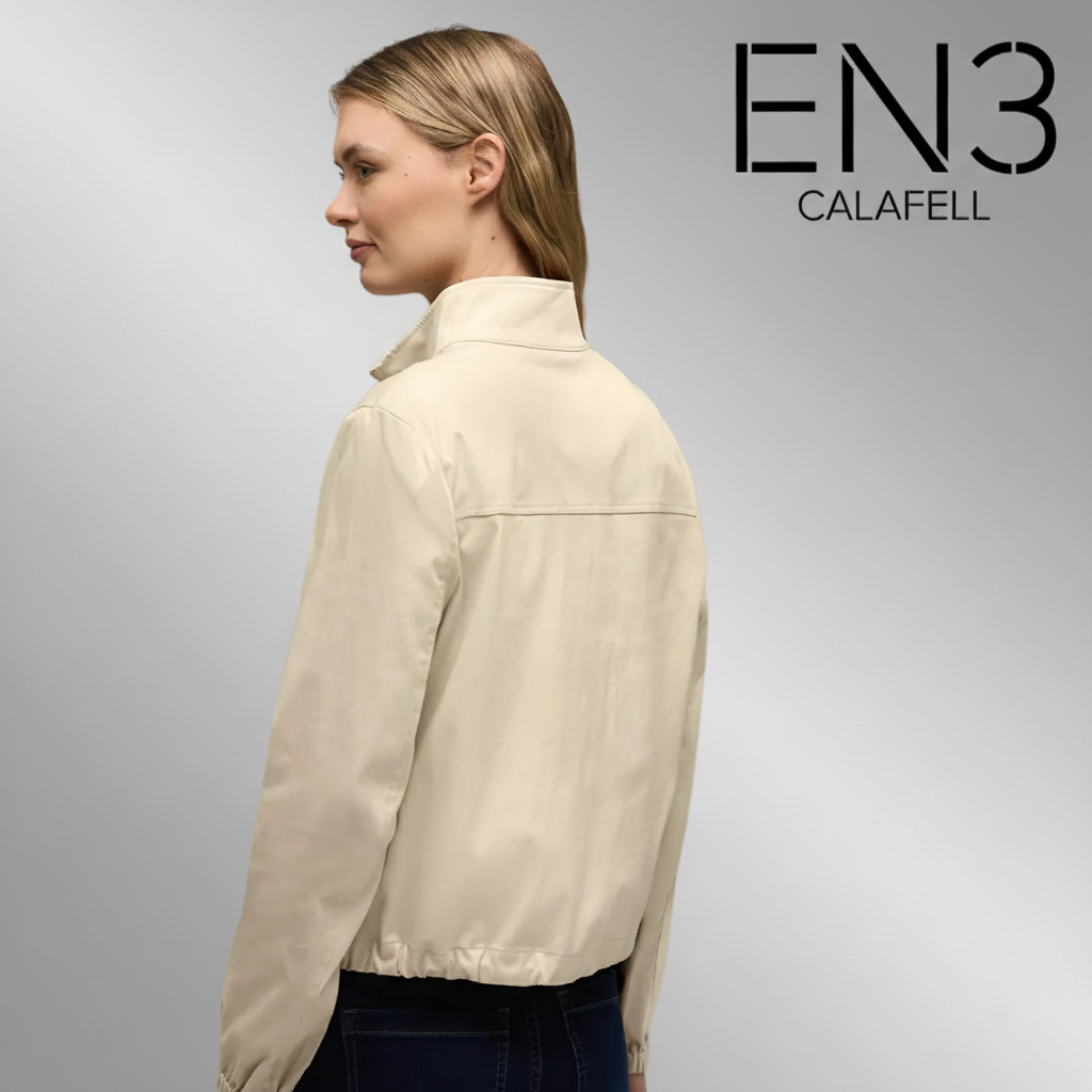 EN3CALAFELL CHAQUETA ENTRETIEMPO BEIGE STREET ONE