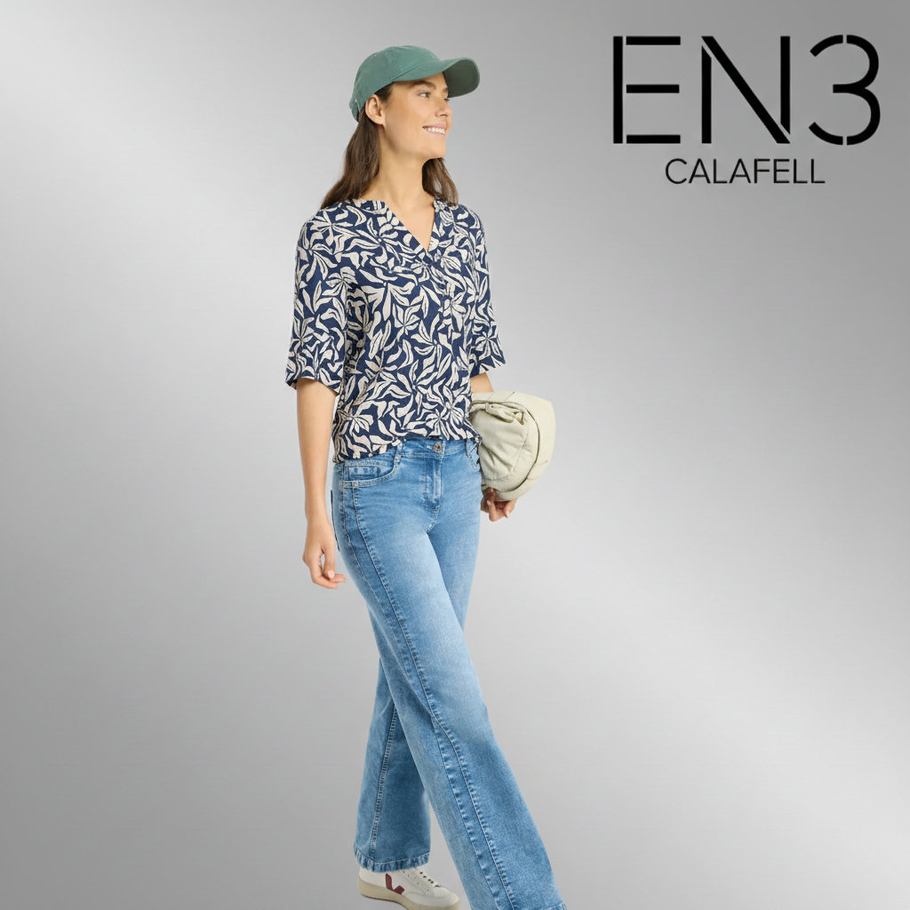 EN3CALAFELL BLUSA ESTAMPADA CECIL