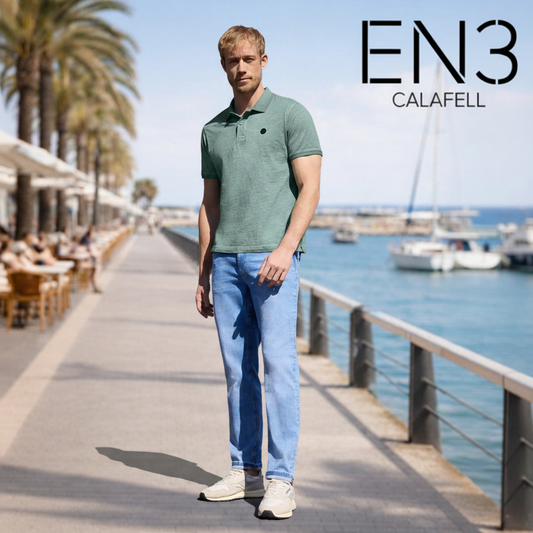 STREET ONE MEN POLO CUELLO CONTRASTADO