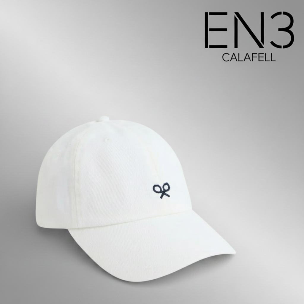 SILBON GORRA BLANCA RAQUETAS