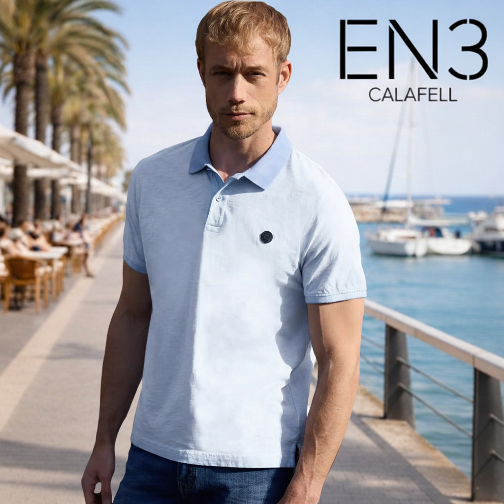 STREET ONE MEN POLO CUELLO CONTRASTADO