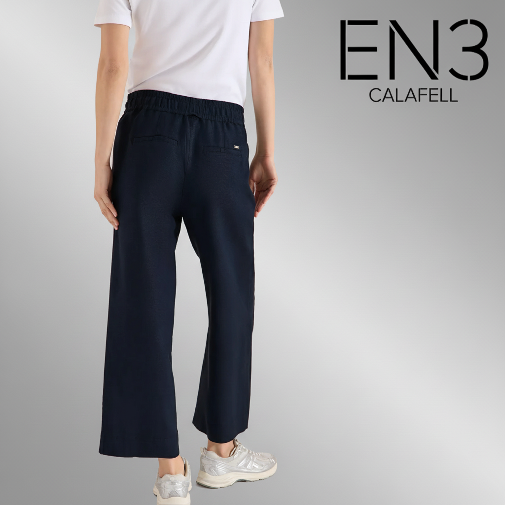 CECIL PANTALON MEZCLA DE LINO Y ALGODON
