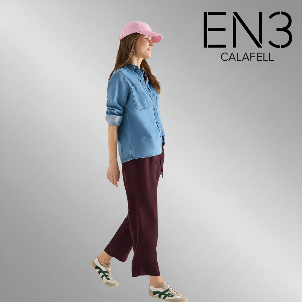 CECIL PANTALON MEZCLA DE LINO Y ALGODON