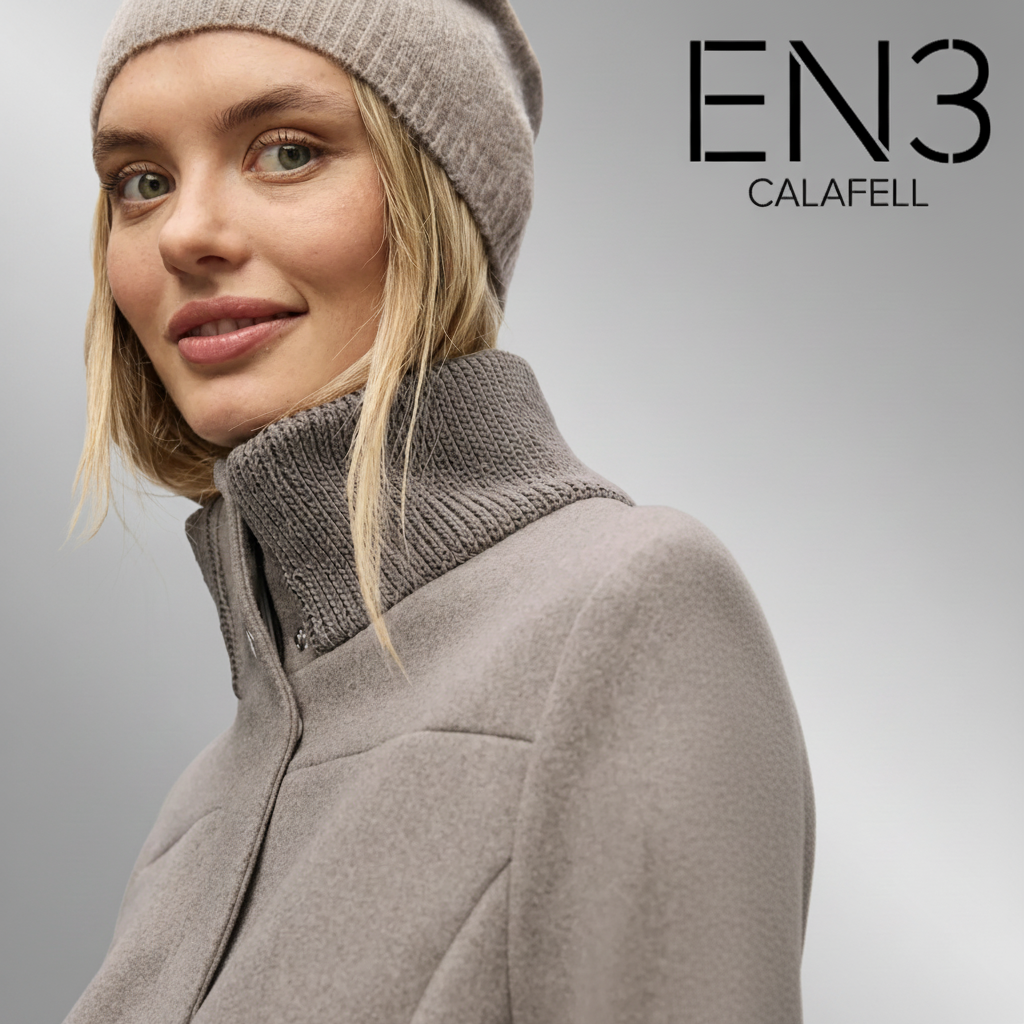 EN3CALAFELL ABRIGO DE PAÑO STREET ONE