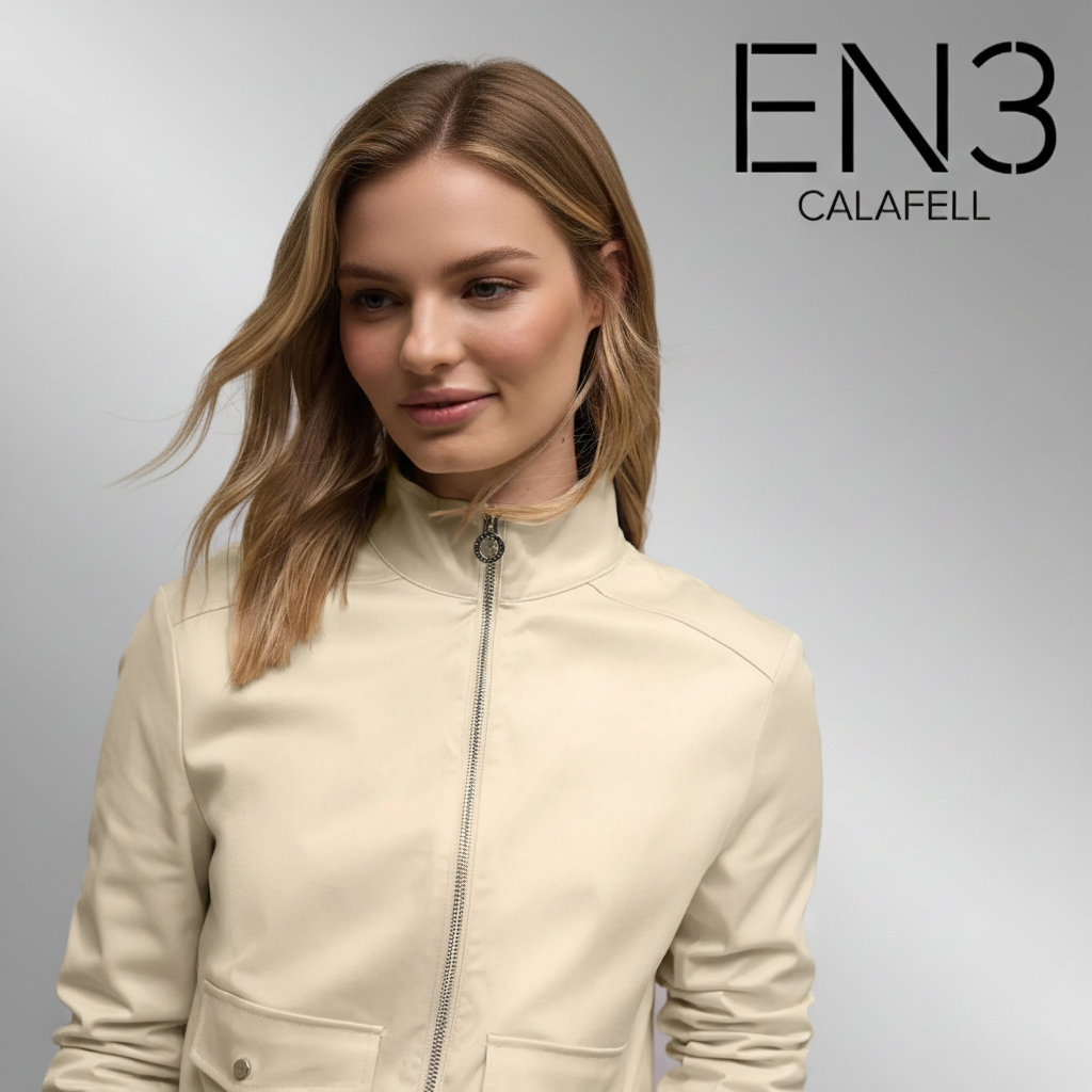 EN3CALAFELL CHAQUETA ENTRETIEMPO BEIGE STREET ONE