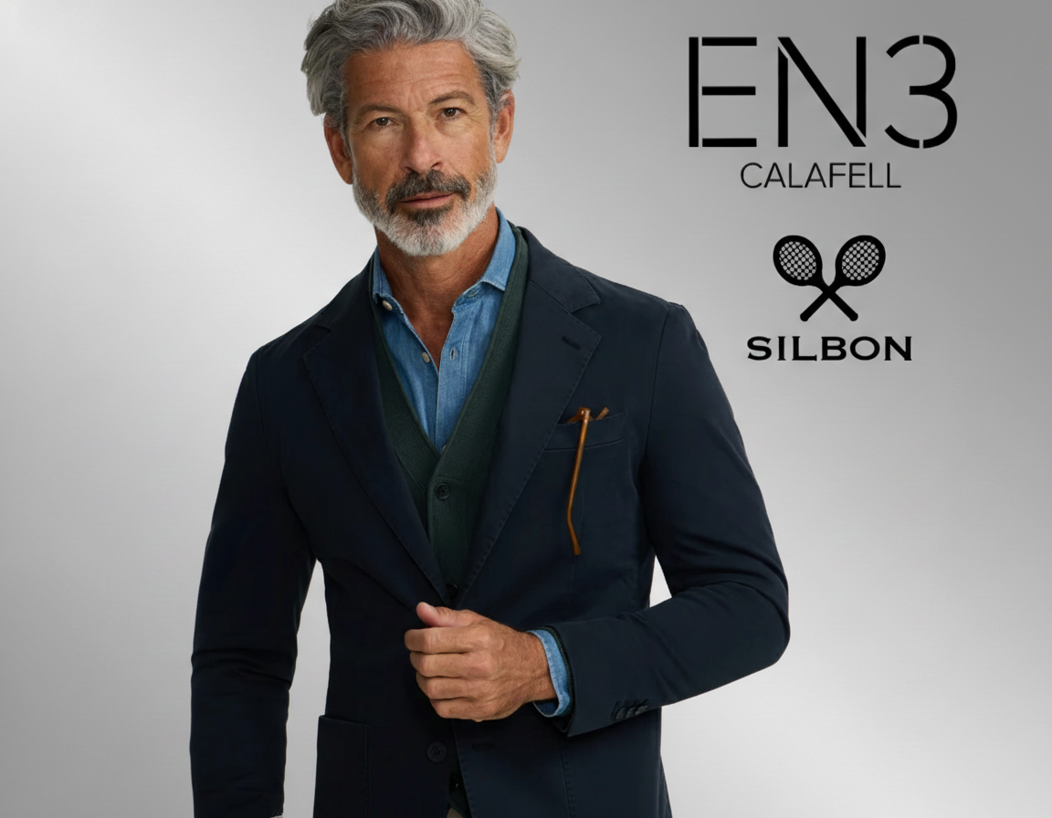 EN3CALAFELL BLAZER CASUAL SILBON ENTALLADA
