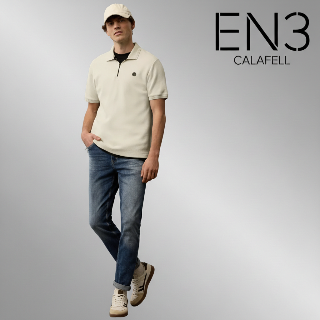 EN3CALAFELL POLO STREET ONE MEN COLOR BEIG