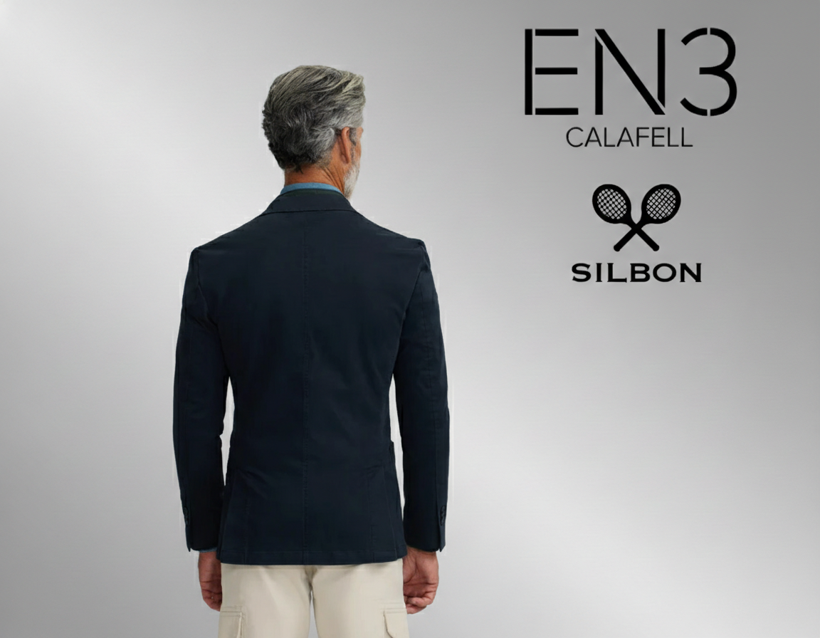 EN3CALAFELL BLAZER CASUAL SILBON ENTALLADA