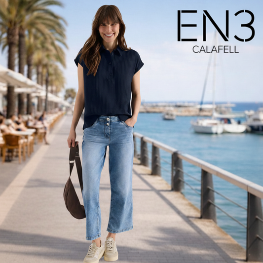 CECIL BLUSA TEXTURIZADA SIN MANGAS