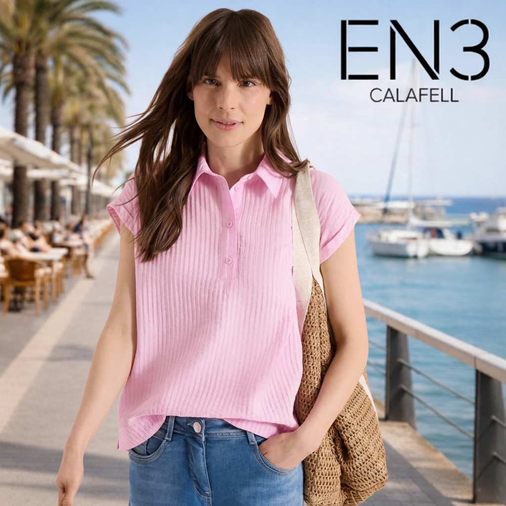 CECIL BLUSA TEXTURIZADA SIN MANGAS