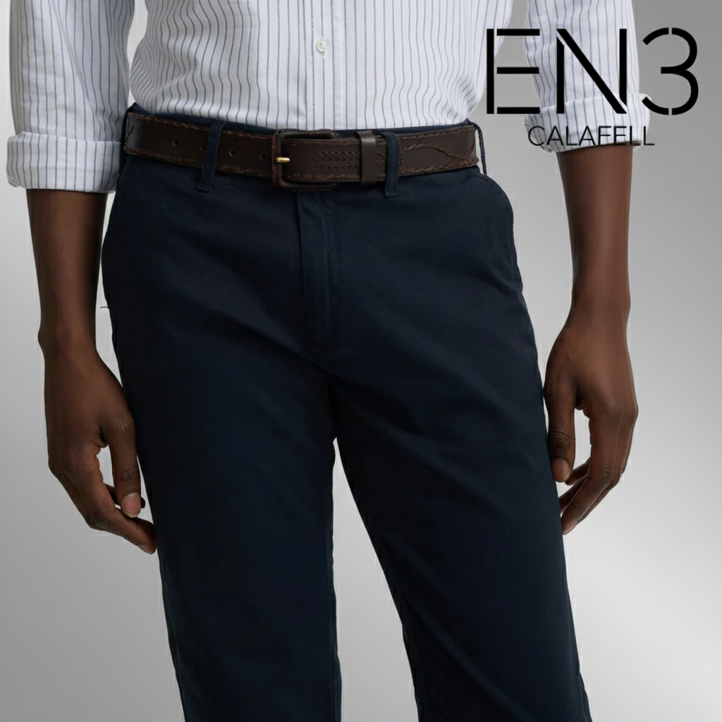 SILBON PANTALON CHINO AZUL MARINO