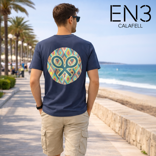 SILBON CAMISETA DE ALGODON CON PRINT EN ESPALDA