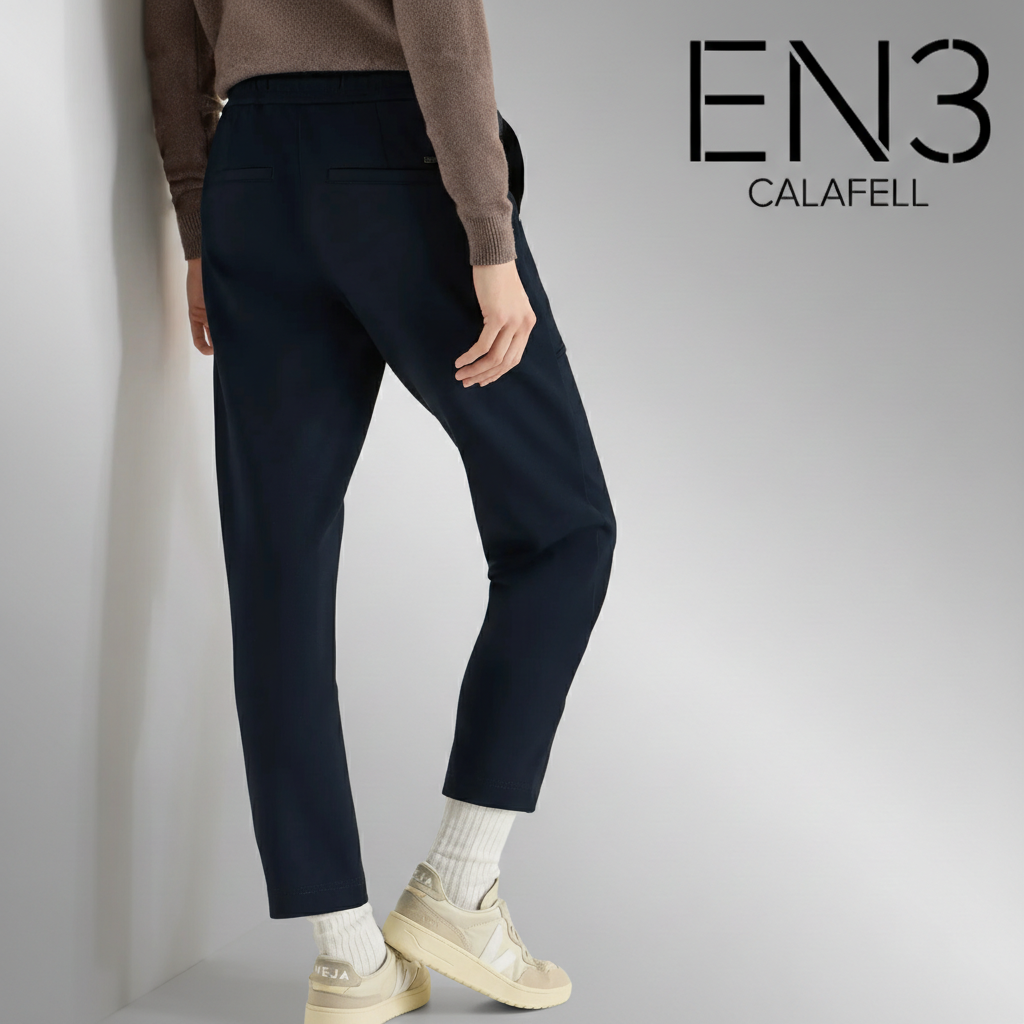 EN3CALAFELL PANTALONES CECIL AJUSTADOS CON GOMA