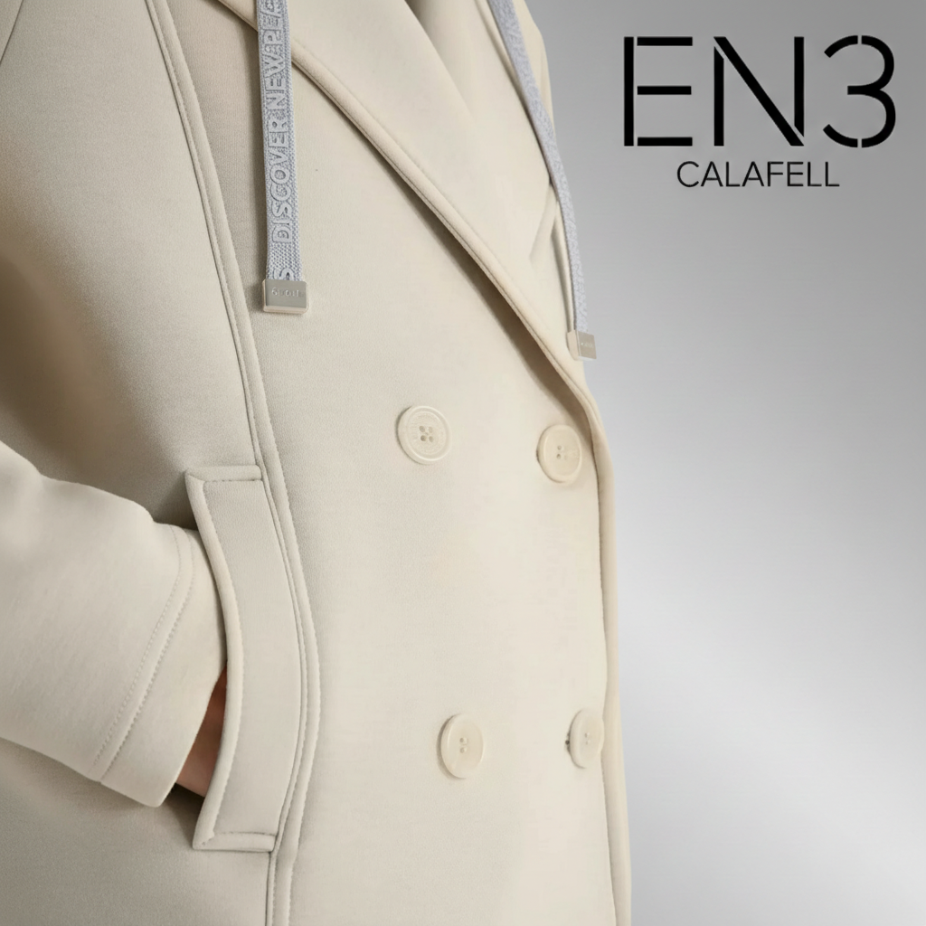 EN3CALAFELL CHAQUETA GABARDINA CON CAPUCHA EXTRAIBLE CECIL