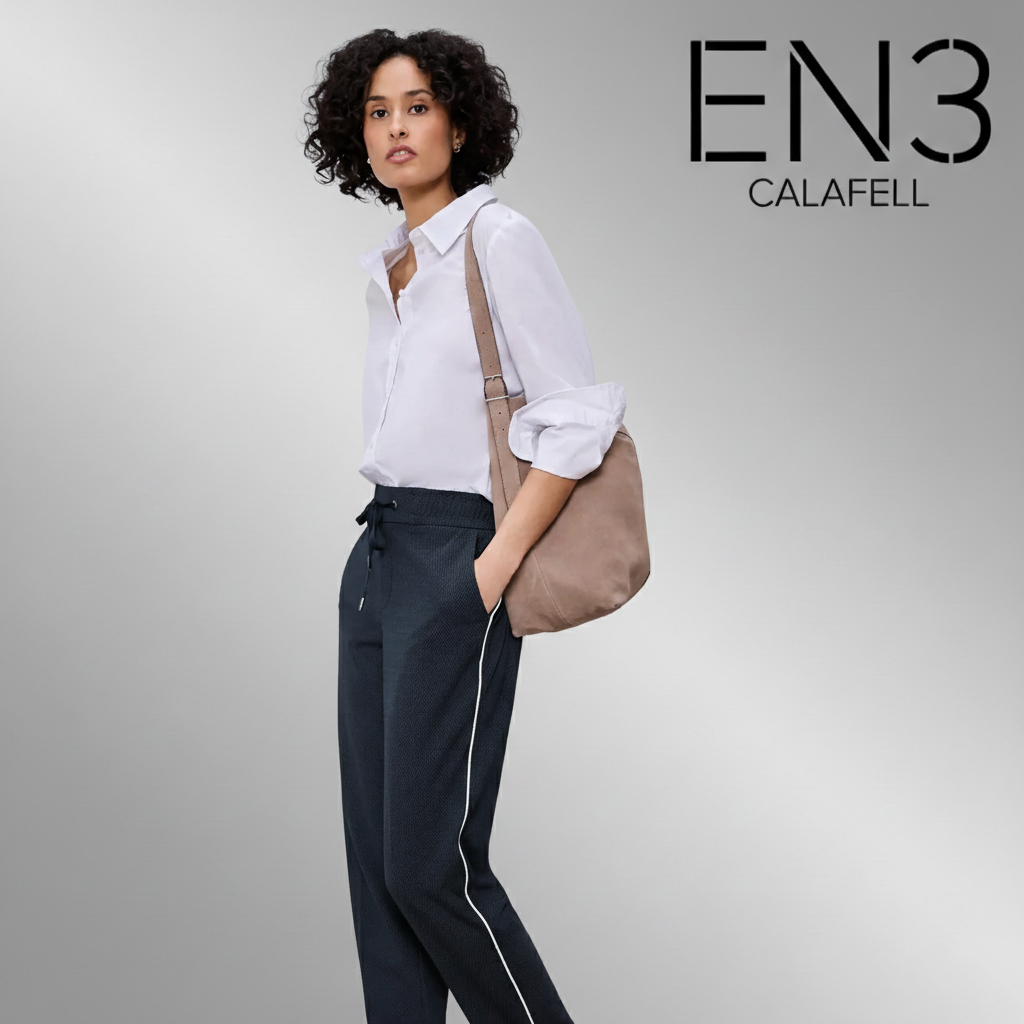 EN3CALAFELL PANTALONES CINTURA ELASTICA HOLGADOS STREET ONE