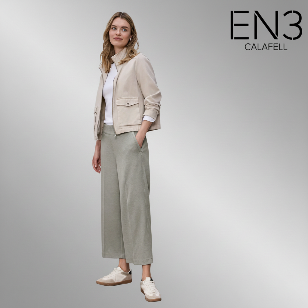 STREET ONE PANTALON DE PIQUE ELASTICO