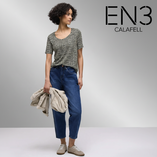 EN3CALAFELL CAMISETA ESTAMPADA ELASTICA STREET ONE