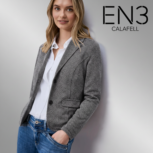 STREET ONE BLAZER ELEGANTE ESTAMPADO FINO