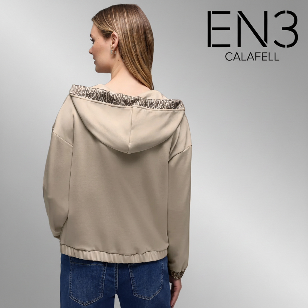 EN3CALAFELL HODDIE CON CAPUCHA STREET ONE