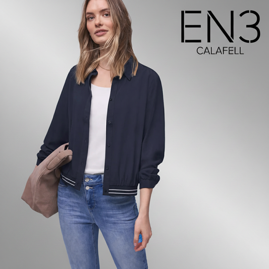 EN3CALAFELL BLUSA CAMISERA TOQUE UNIVERSITARIO STREET ONE