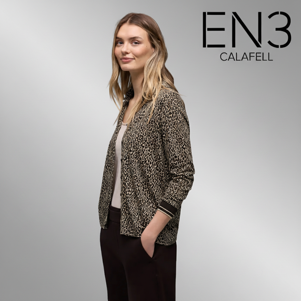 EN3CALAFELL BLUSA STREET ONE ESTAMPADO ANIMAL PRINT