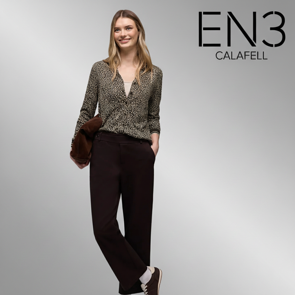 EN3CALAFELL BLUSA STREET ONE ESTAMPADO ANIMAL PRINT