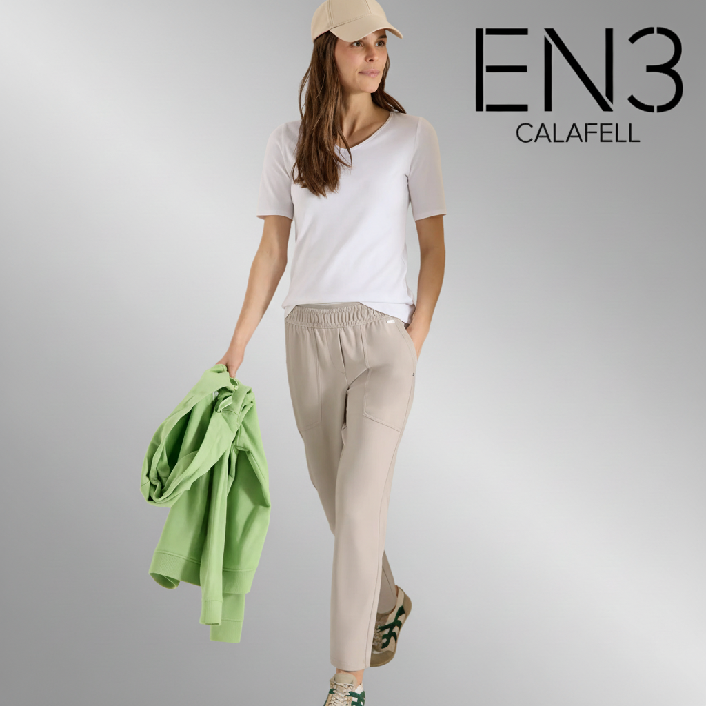 CECIL PANTALONES DE PUNTO ELASTICOS ESTILO DEPORTIVO