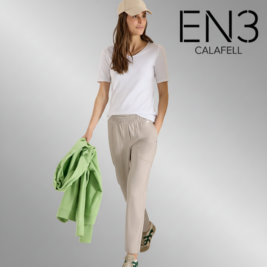 CECIL PANTALONES DE PUNTO ELASTICOS ESTILO DEPORTIVO