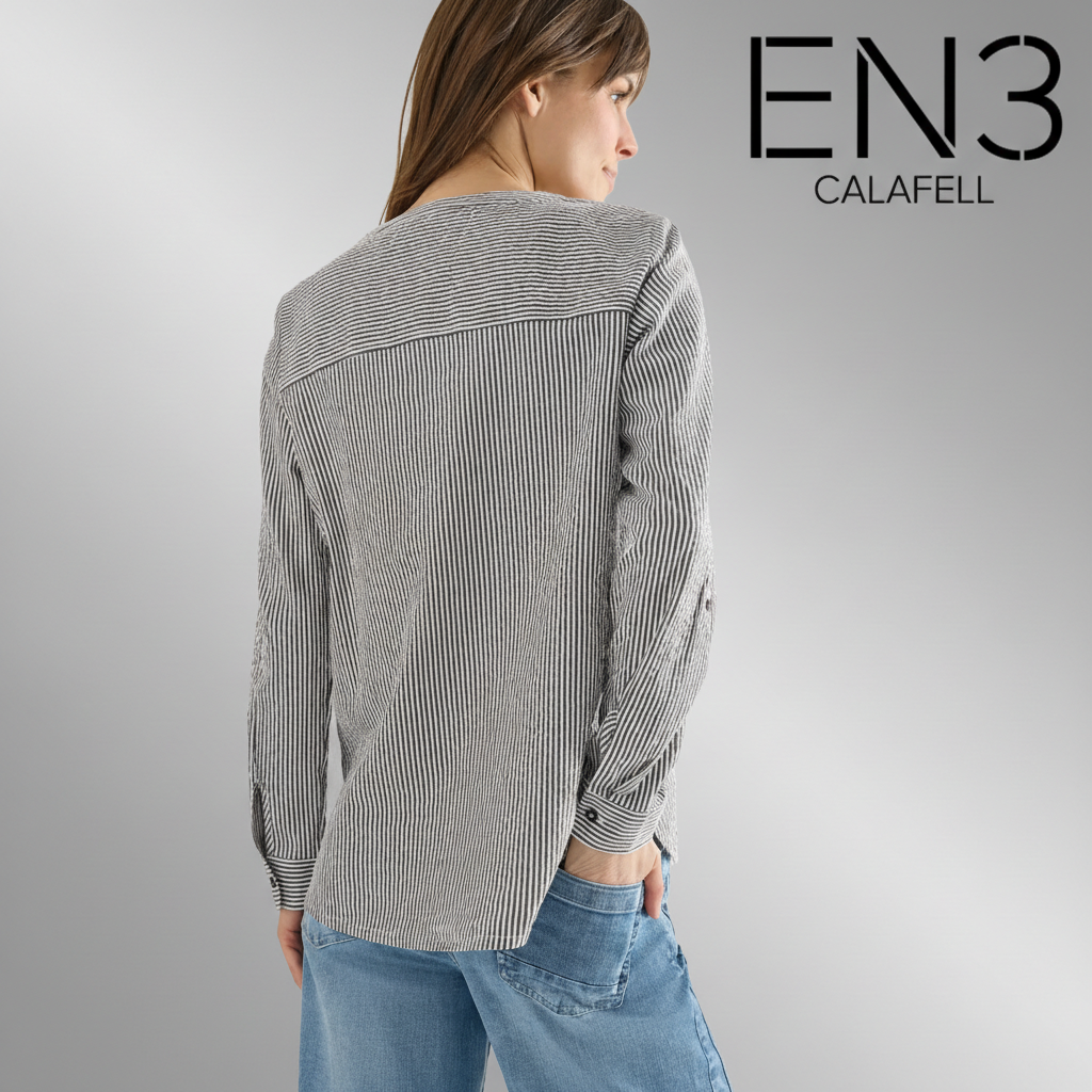 EN3CALAFELL BLUSA RAYAS CECIL
