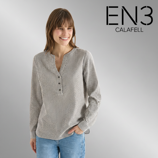 EN3CALAFELL BLUSA RAYAS CECIL