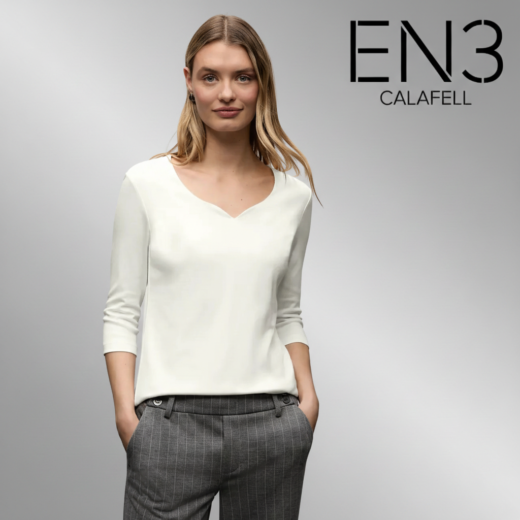 EN3CALAFELL CAMISETA STREET ONE ESCOTE CORAZÓN