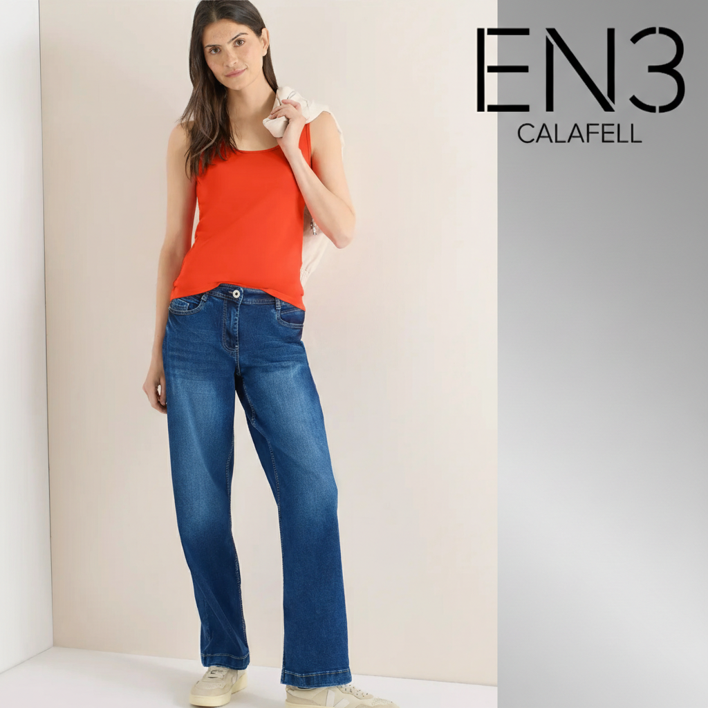 EN3CALAFELL CAMSIETA BASICA TIRANTES NARANJA