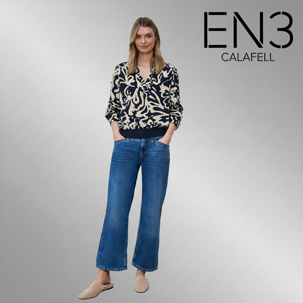 STREET ONE BLUSA ESTAMPADA DE VISCOSA