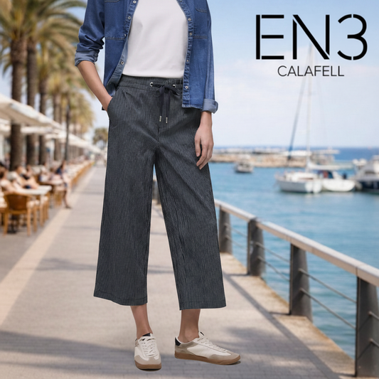 STREET ONE PANTALONES HOLGADOS ELASTICOS