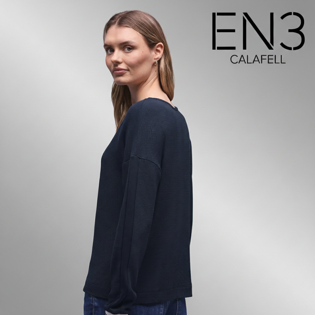 EN3CALAFELL CAMISETA STREET ONE CON DETALLES EN PUÑOS