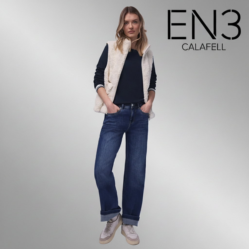 EN3CALAFELL CAMISETA STREET ONE CON DETALLES EN PUÑOS