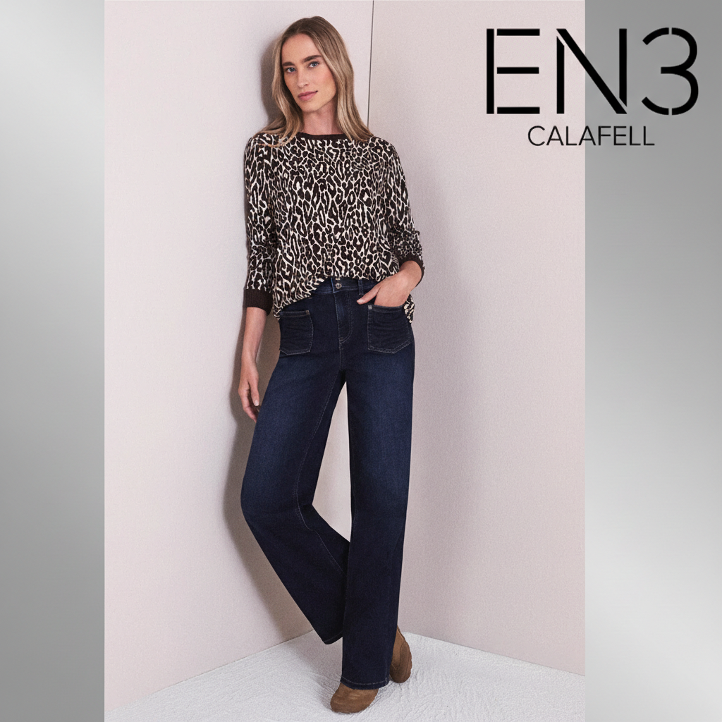 EN3CALAFELL CAMISETA STREET ONE ESTAMPADO LEOPARDO